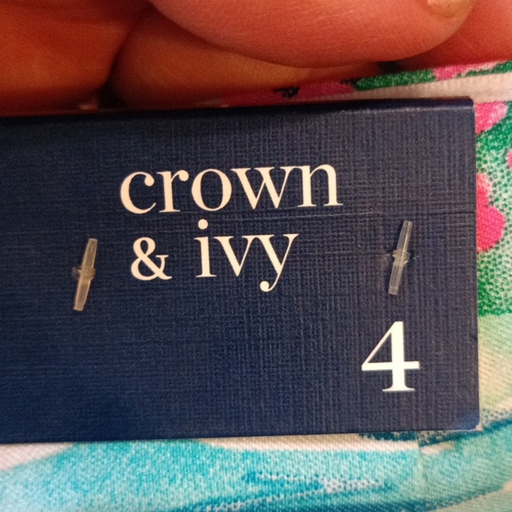 Crown&Ivy multi skort Sum 1 size 4 BNWT. - Picture 5 of 5